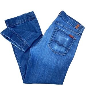 7FAM 7 For All Mankind Austyn Straight Leg Jeans Size: 33
